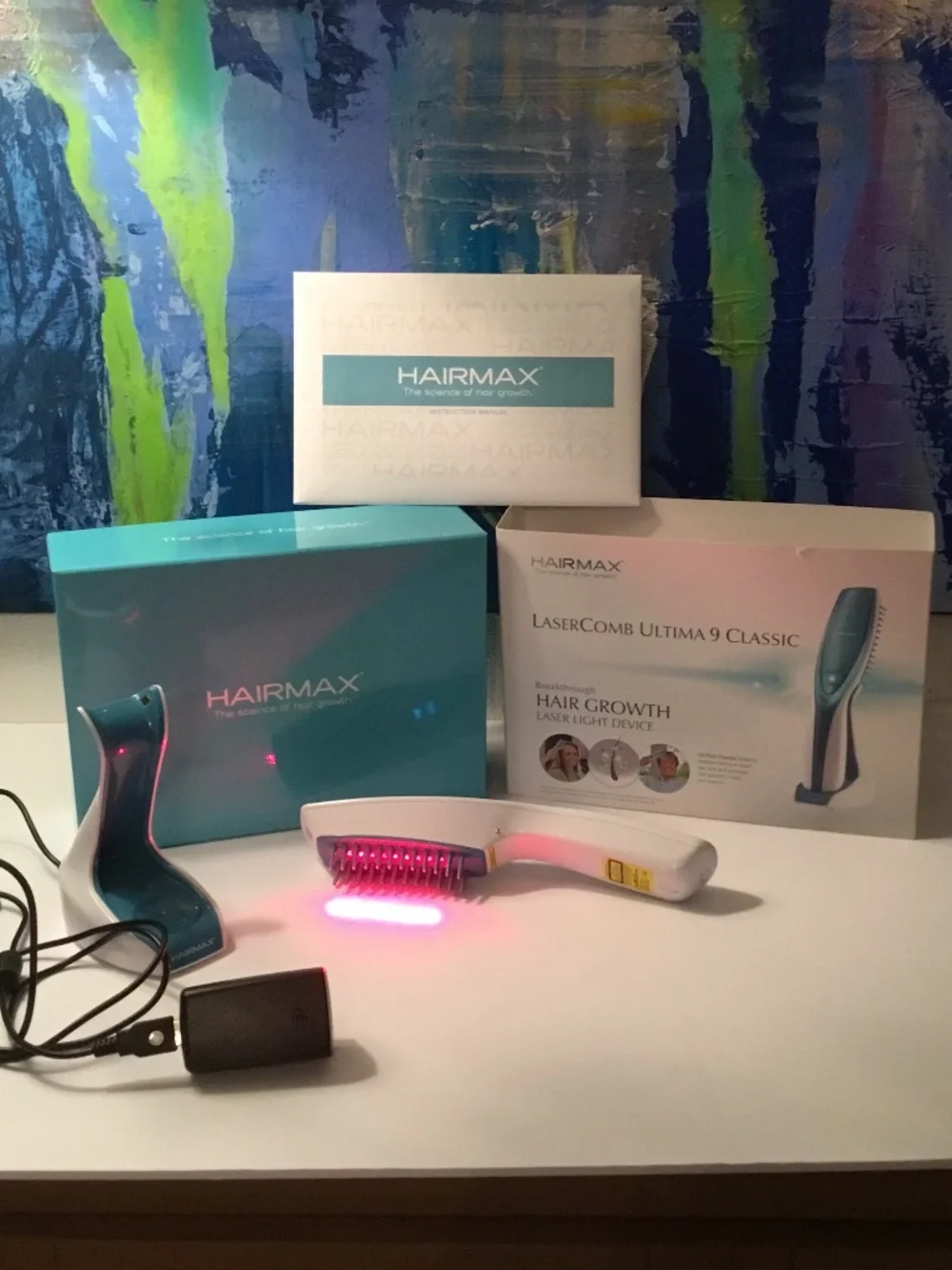 HAIR MAX LASER COMB ULTIMATE 9 CLASSIC HAIR GROWTH LASER LIGHT